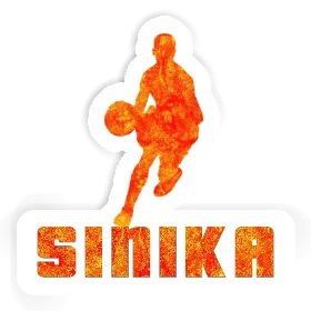 Sinika Sticker Basketball Player Image