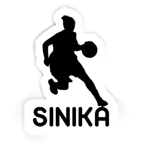 Sticker Sinika Basketball Player Image