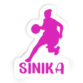 Sticker Basketball Player Sinika Image