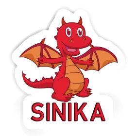 Baby-Drache Sticker Sinika Image