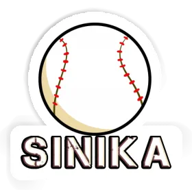 Baseball Sticker Sinika Image