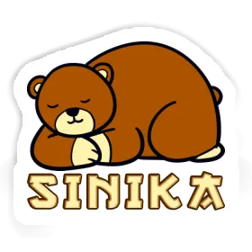 Bear Sticker Sinika Image