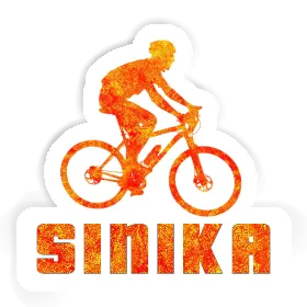 Sinika Sticker Biker Image