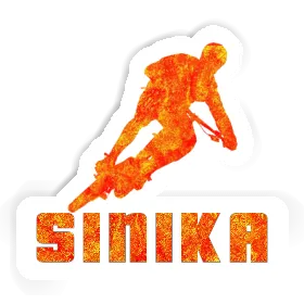 Sticker Sinika Biker Image