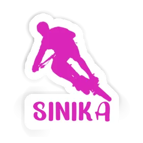 Sticker Sinika Biker Image