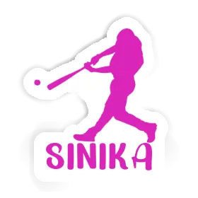 Baseball Player Sticker Sinika Image