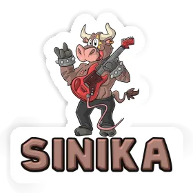 Sticker Guitarist Sinika Image