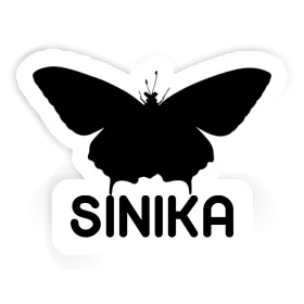 Aufkleber Sinika Schmetterling Image