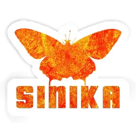 Aufkleber Sinika Schmetterling Image