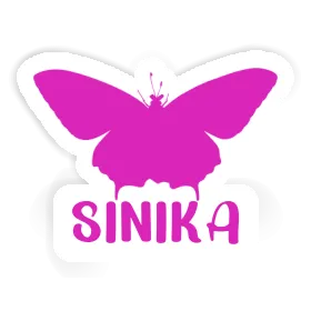 Sticker Sinika Butterfly Image