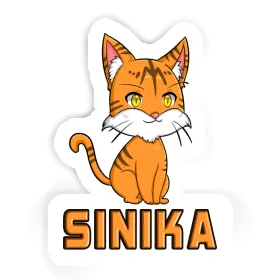 Sinika Sticker Cat Image