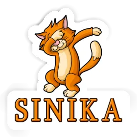 Sticker Sinika Cat Image