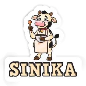 Sticker Sinika Chefköchin Image