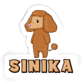 Sinika Sticker Poodle Image