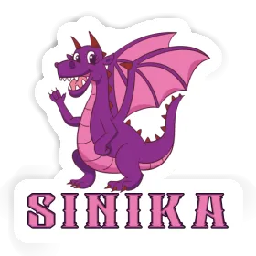 Sinika Autocollant Dragon Image