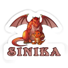 Sinika Aufkleber Drache Image