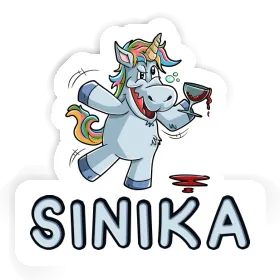 Sticker Sinika Unicorn Image