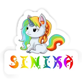 Unicorn Sticker Sinika Image