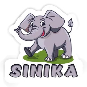 Sticker Elephant Sinika Image