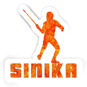 Sticker Sinika Fencer Image