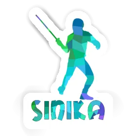 Sticker Sinika Fencer Image