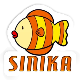 Autocollant Poisson Sinika Image