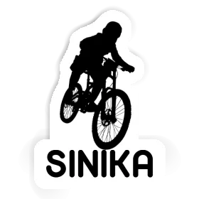 Sticker Sinika Freeride Biker Image