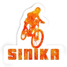 Sinika Sticker Freeride Biker Image