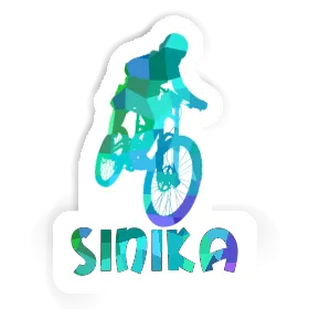 Sticker Freeride Biker Sinika Image