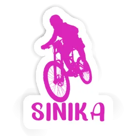 Freeride Biker Sticker Sinika Image