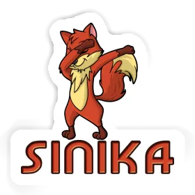 Sticker Sinika Dabbing Fox Image