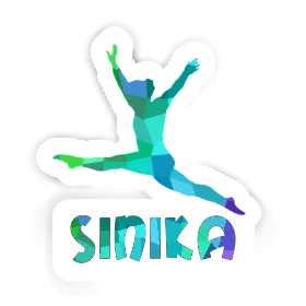 Gymnast Sticker Sinika Image