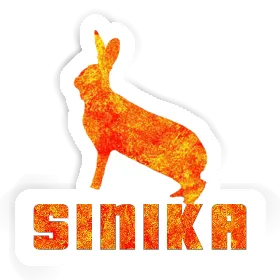 Sinika Sticker Rabbit Image