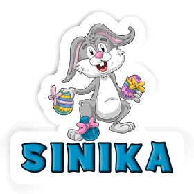 Easter Bunny Sticker Sinika Image