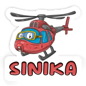 Sticker Helikopter Sinika Image