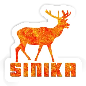 Sinika Aufkleber Hirsch Image