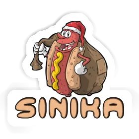 Hot Dog Sticker Sinika Image