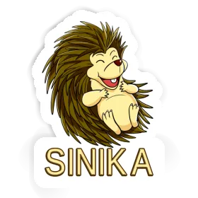 Sinika Sticker Hedgehog Image