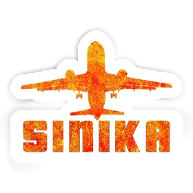 Jumbo-Jet Autocollant Sinika Image