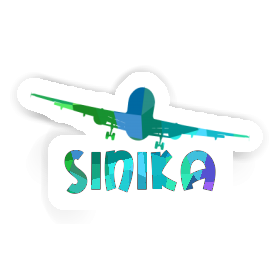 Sinika Autocollant Avion Image