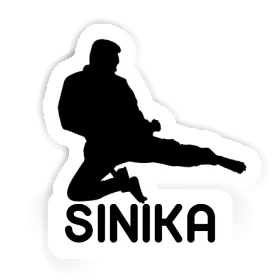 Sinika Aufkleber Karateka Image