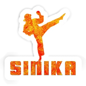 Aufkleber Sinika Karateka Image