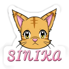 Sinika Sticker Cat Image