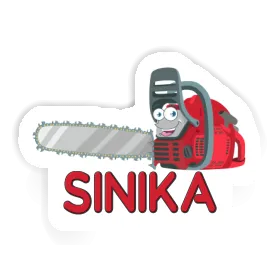 Sticker Sinika Chainsaw Image