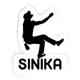 Sinika Aufkleber Kletterer Image