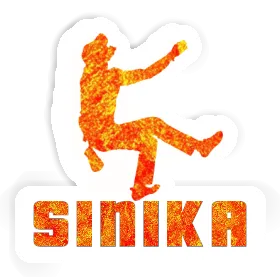 Sinika Aufkleber Kletterer Image