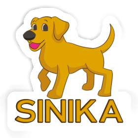 Sinika Sticker Dog Image