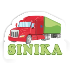 Sinika Sticker Articulated lorry Image