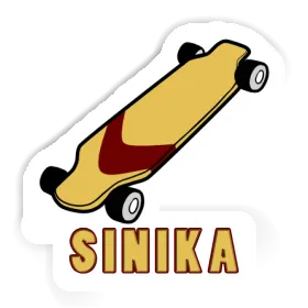 Skateboard Sticker Sinika Image