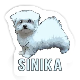 Chien Autocollant Sinika Image